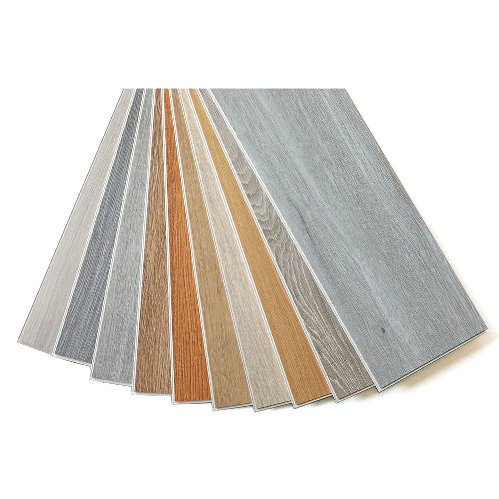 4mm/5mm/6mm/7mm/8mm/9mm/10mm Waterproof Luxury PVC/Plastic Vinyl Plank Tiles Interlock/Click Wood Grain Spc Flooring/ Floor