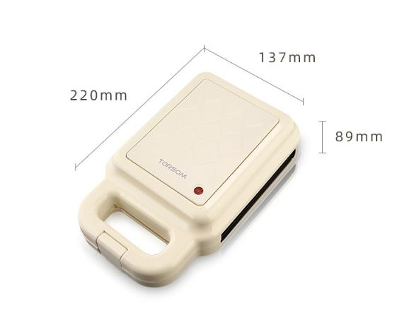 Non-Stick Waffle Big Plate Maker Sandwich Maker