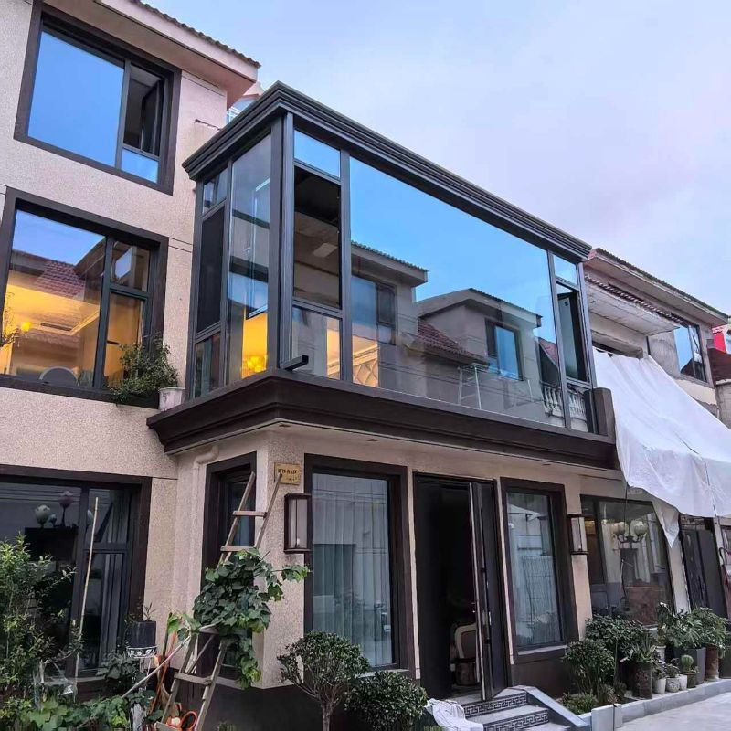 Outdoor Glass House Sunroom Roof Panels Veranda House Sunroom Aluminium Houses
