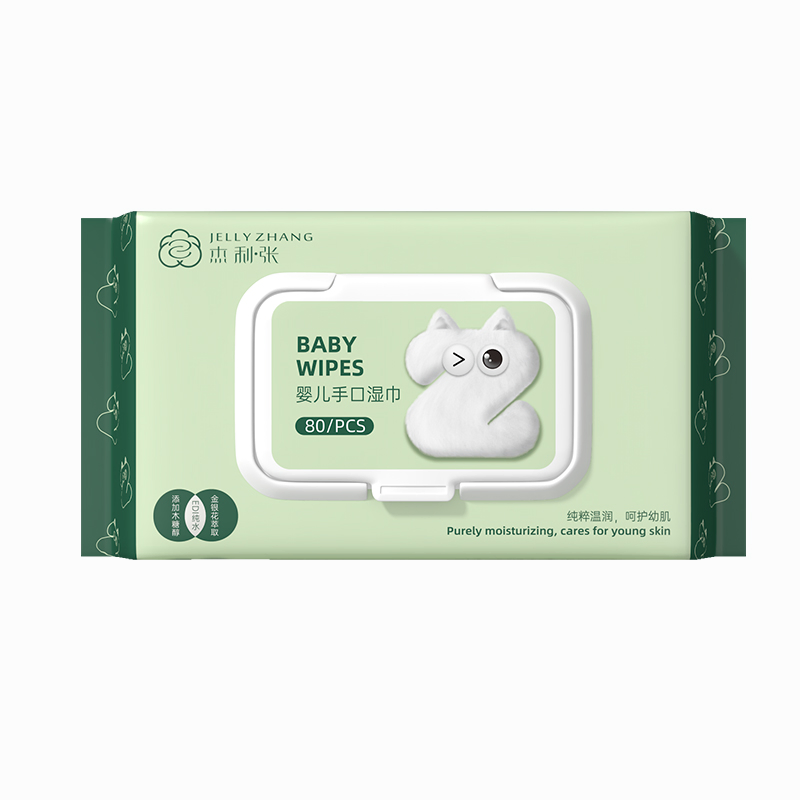 Wholesale baby hand  soft no addition cleaning wet wipes