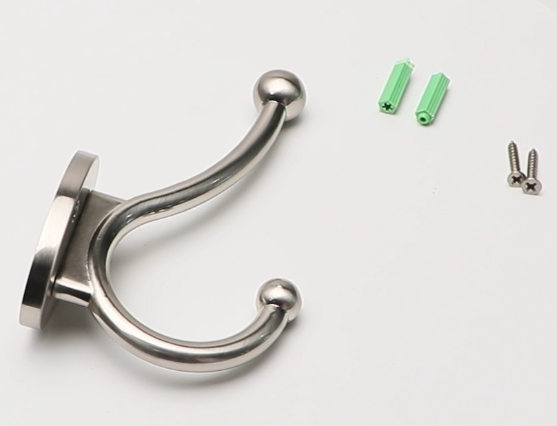 Mdyg04sn Die-Cast Zinc Coat Hook, Satin Nickel Finish