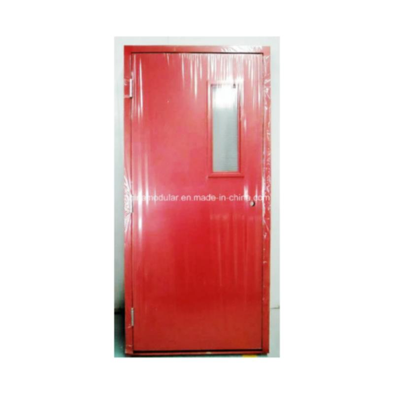 Противопожарная дверь с окном для входа