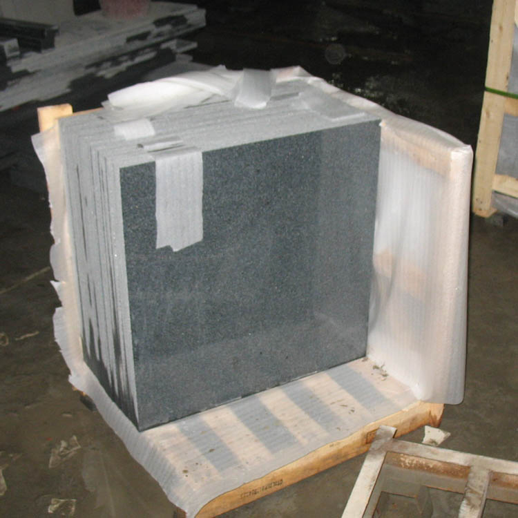 Factory Price Antique Finish Flamed and Brushed G684 Black Granite Paving Stone for Patio Pavers