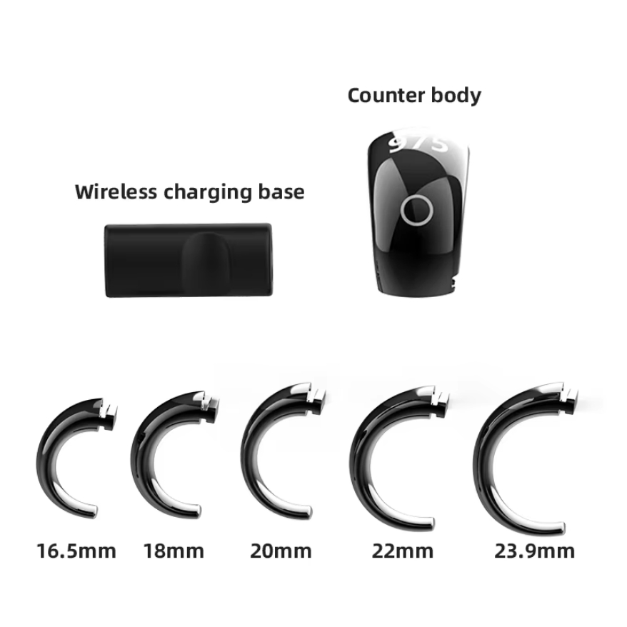 Islamic Touch Talli Counter OLED Sq976 Smart Zikr Tasbih Ring