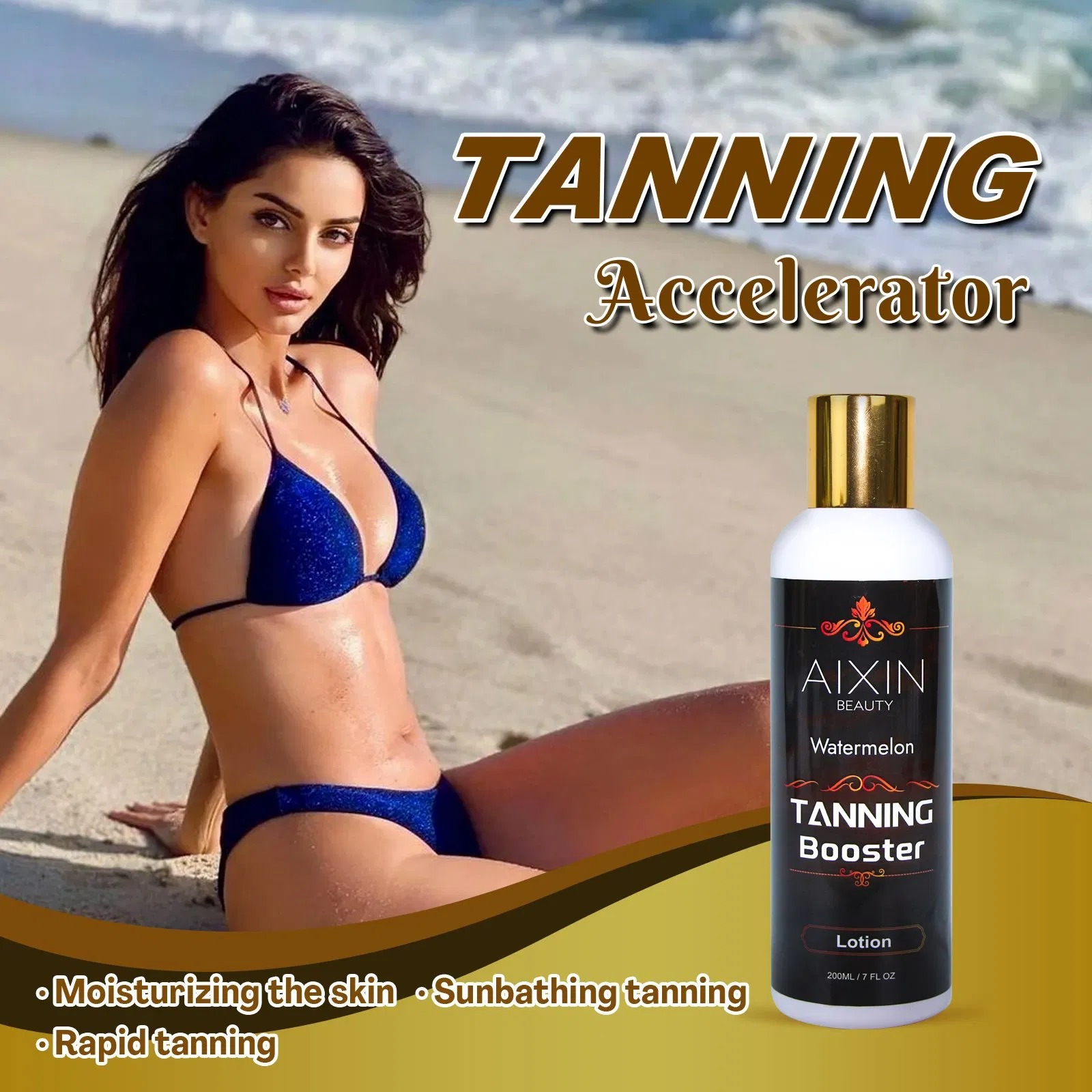 Beauty Skin Care Watermelon Tanning Booster Superior Natural Tanning Lotion