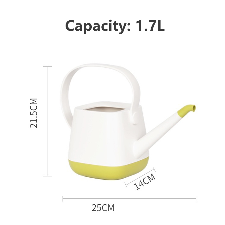 Durable Plastic Watering Can with Long Spout