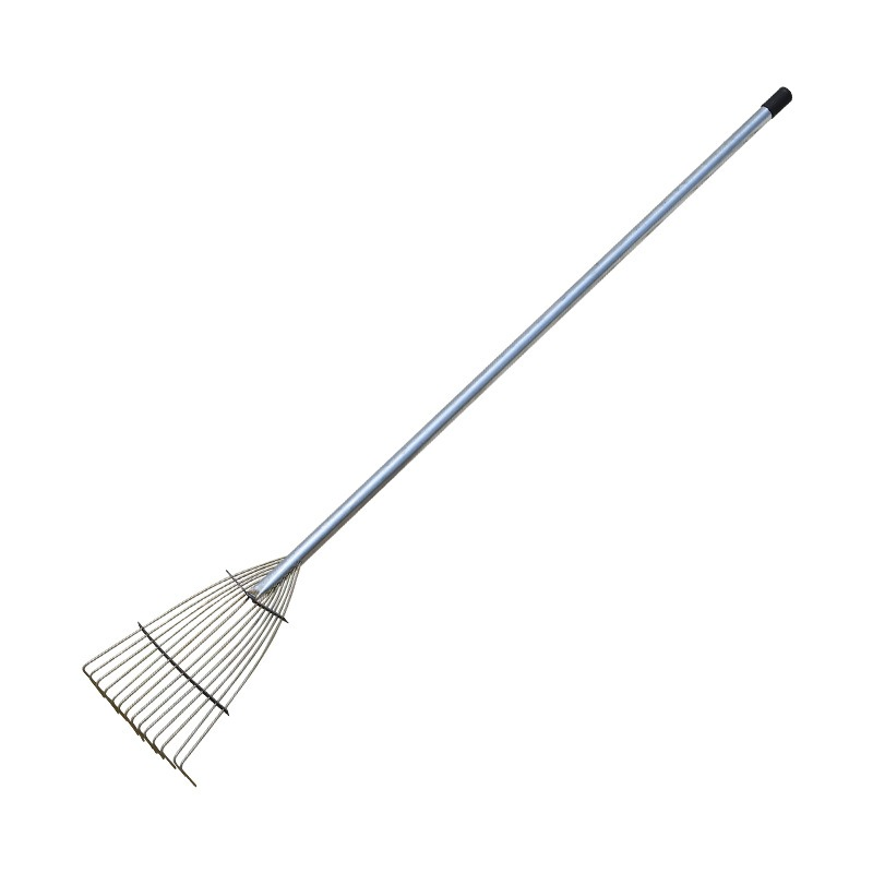Tooth Fan-Shaped Adjustable Grass Rake Iron Rake
