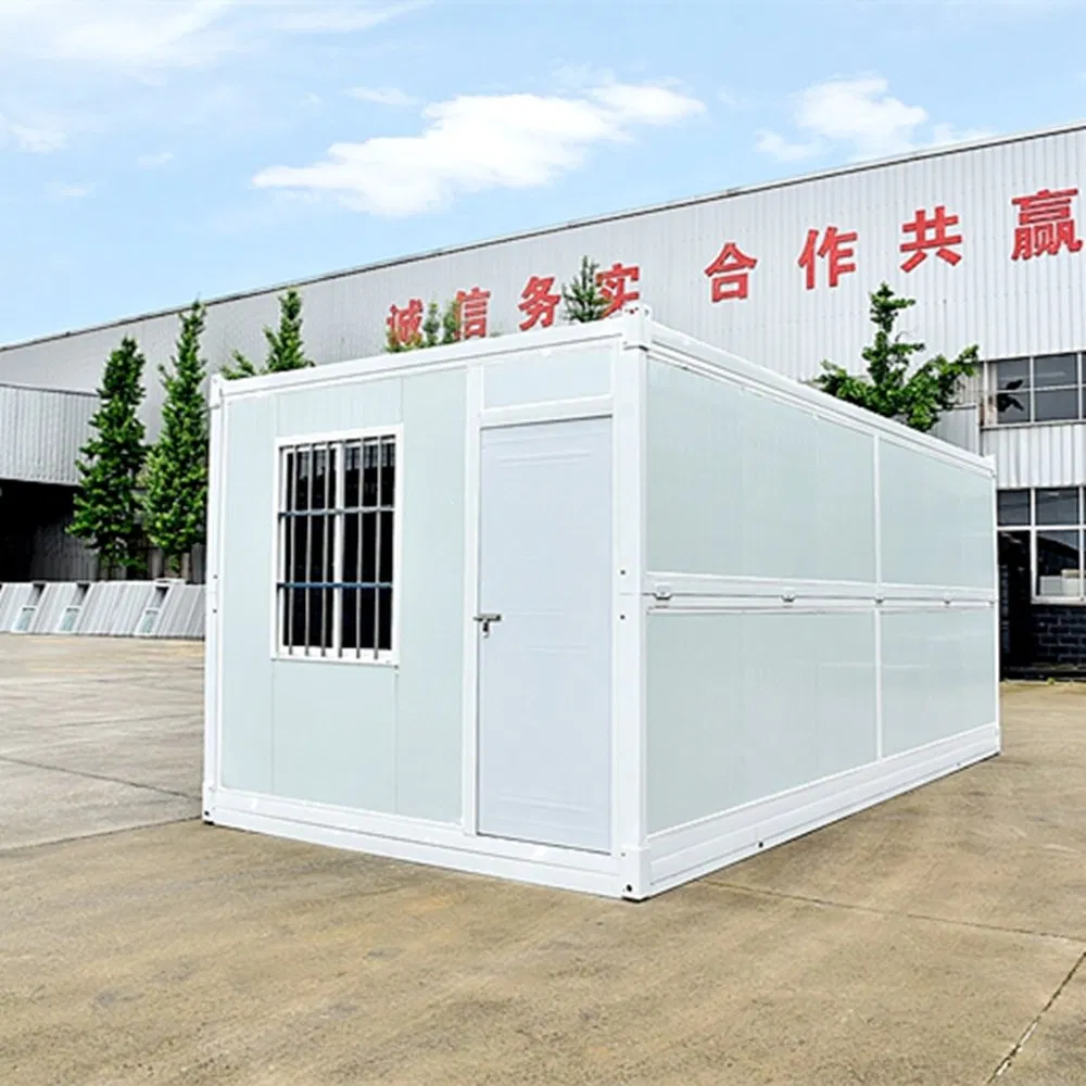 Cheap Mobile Prefab Prefabricated 20FT Folding Foldable Container House Tiny Home Hotel Office