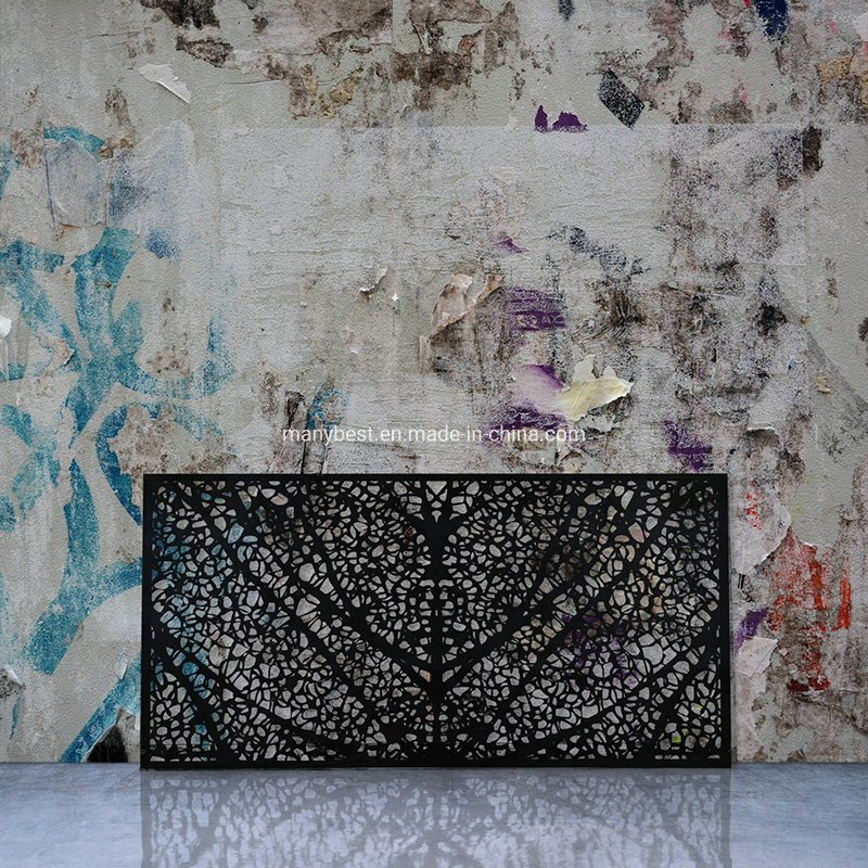 Modern Black Aluminum Decorative Fence Panel for Wholesale
