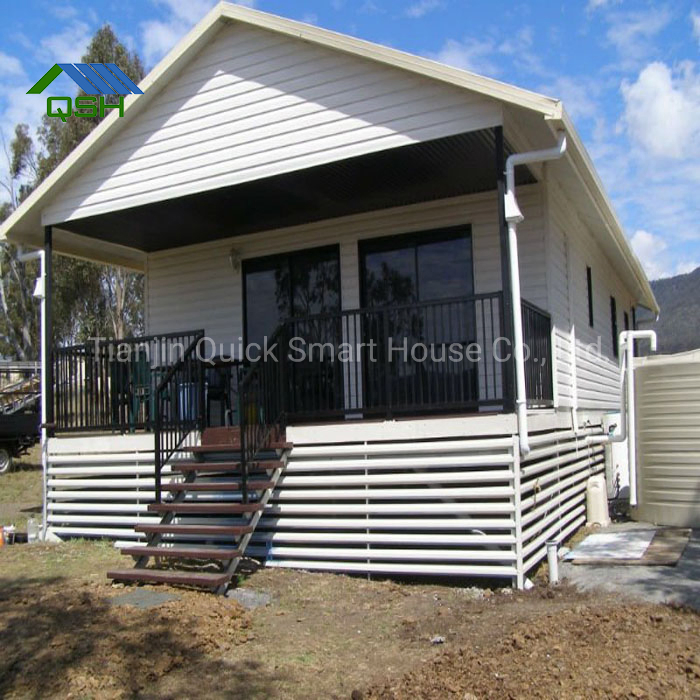 Prefab Granny Flat/Small Steel Frame House/Prefabricated Sheds/Wood Shelters/ Bungalow for Modular