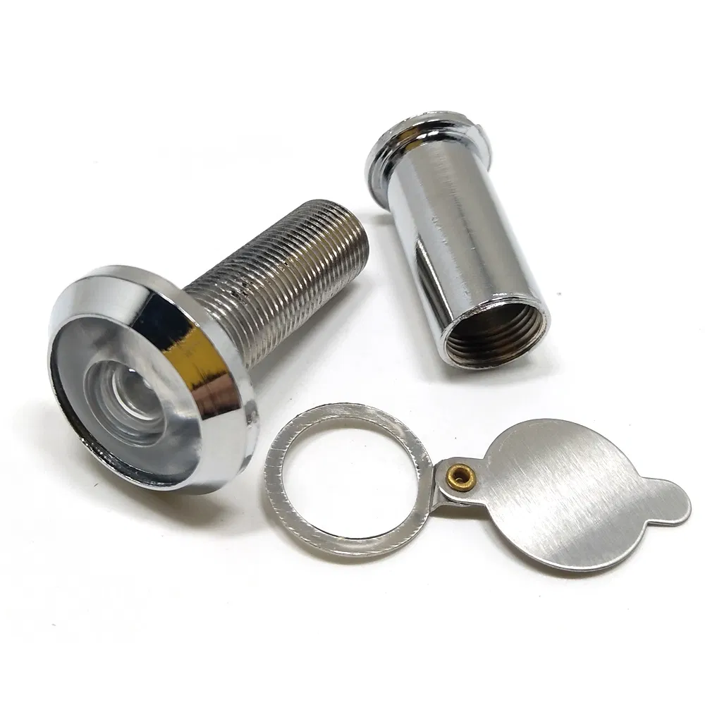 Door Eye 180 Degree Wide Angle 14mm 16mm Hole Security Door Peephole Door Viewer with Cover