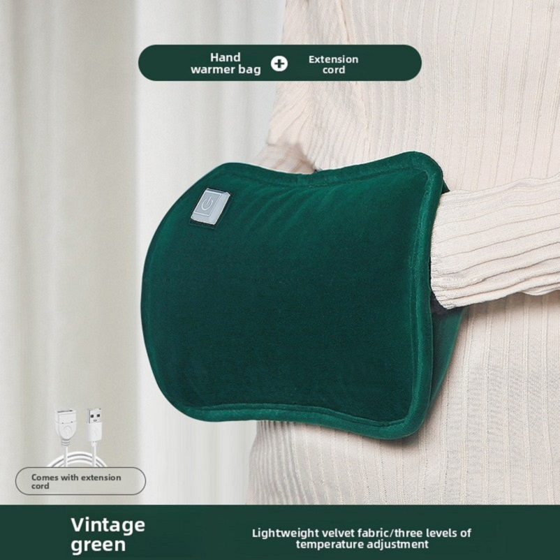 USB Powered Waterless Hand Warmer Bag Portable Hand Warmer Electric Heater