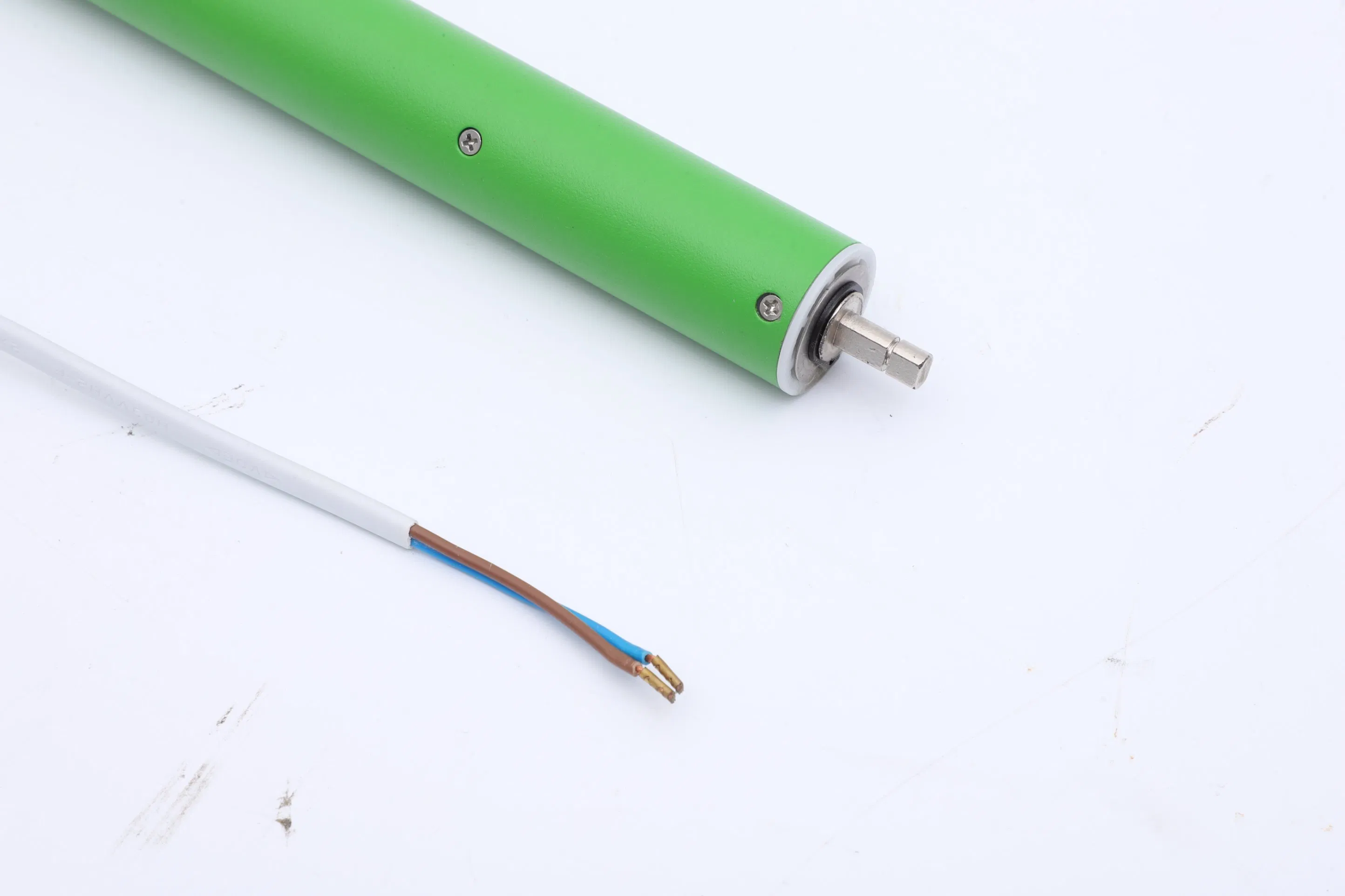 Size 25 Tubular Motor Featuring Dry Contact Outputs Relay-Compatible Control Interface