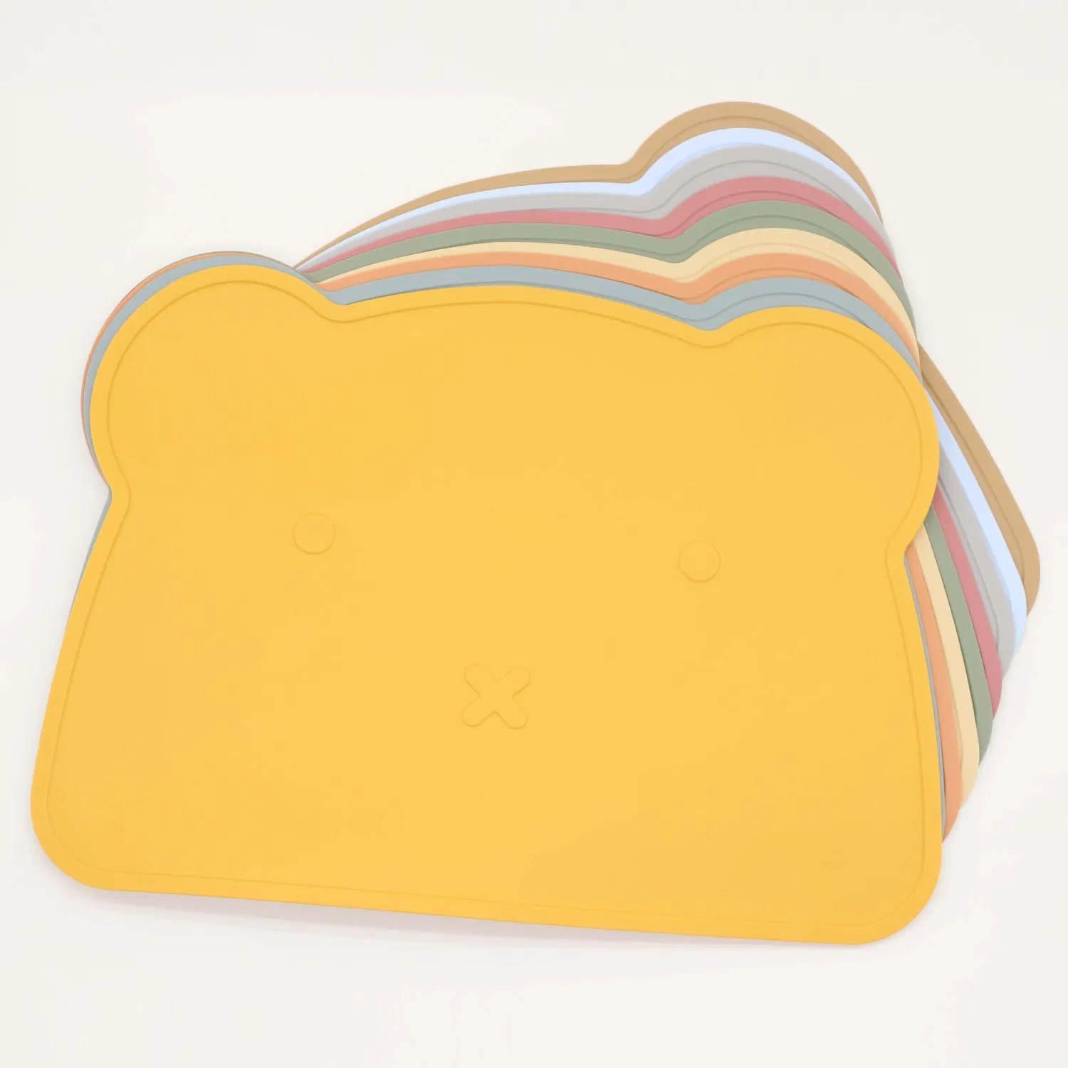 Силиконовый коврик для сушки посуды в форме медведя