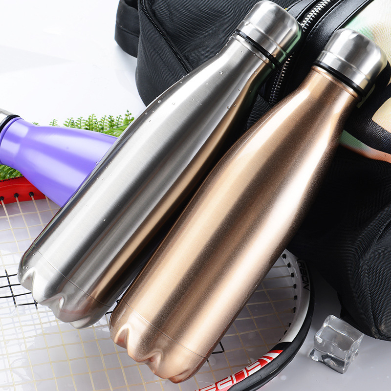 Coke Bottle Stainless Steel 304 Vacuum Portable Outdoor Sports Kettle Thermos Cup