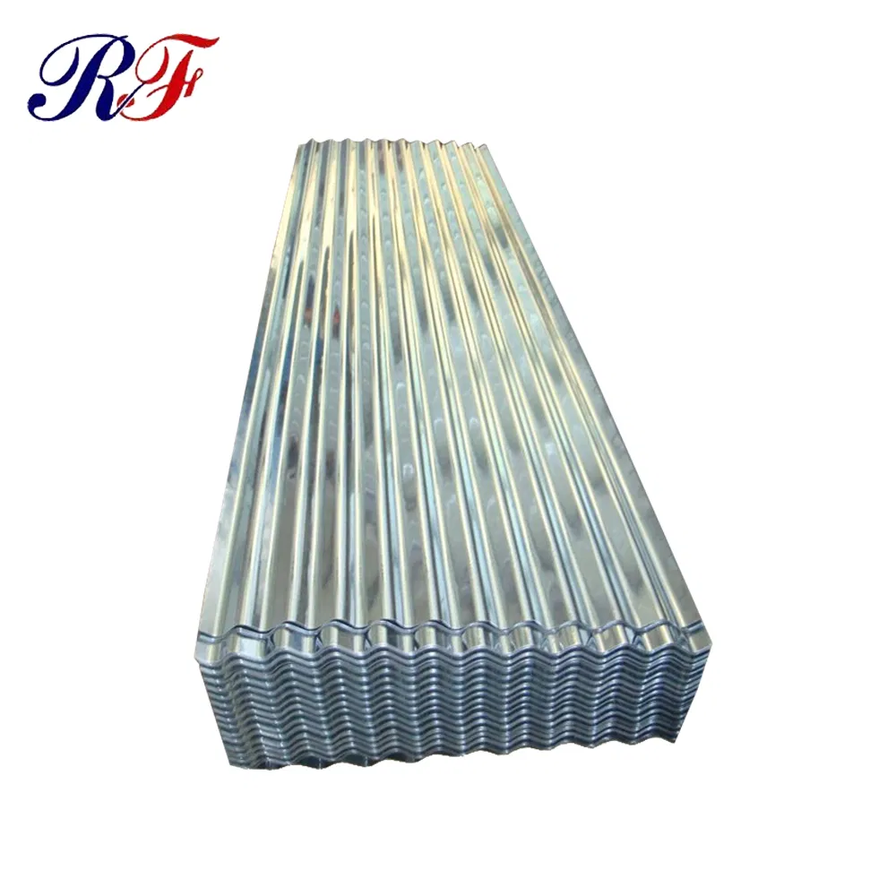 Color Coated Aluzinc Corrugated Steel Roofing Sheet