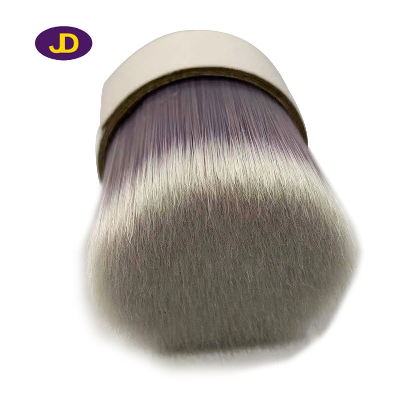 Plastic Bristles Solid White+Red Physical Tapered Synthetic Brush Filament