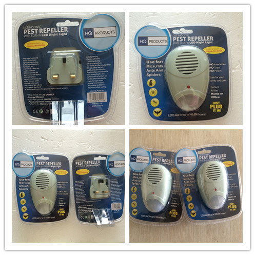 Ultrasonic Mosquito Repellent Pest Reject Repeller (CE approved)