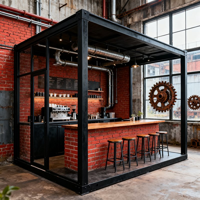 Customizable Prefab Shop Container House for Retail Businesses