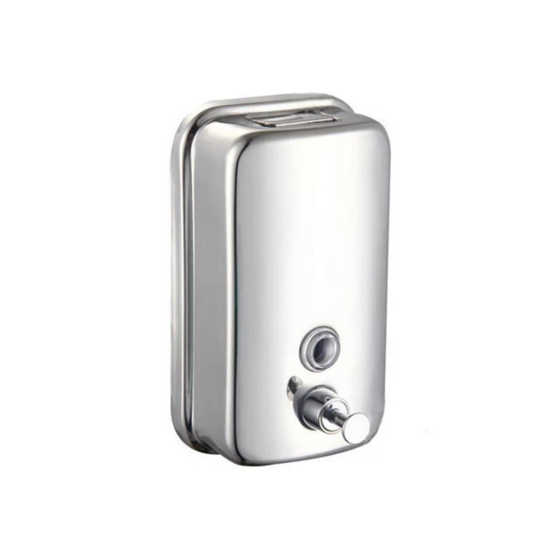Wholesale Square Wall Mounted 304 Stainless Steel Hand Liquid Soap Dispenser