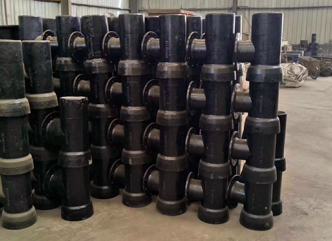 Three-Layer Polyethylene Coated Ductile Iron Pipe Fittings, Suitable for Harsh Environments