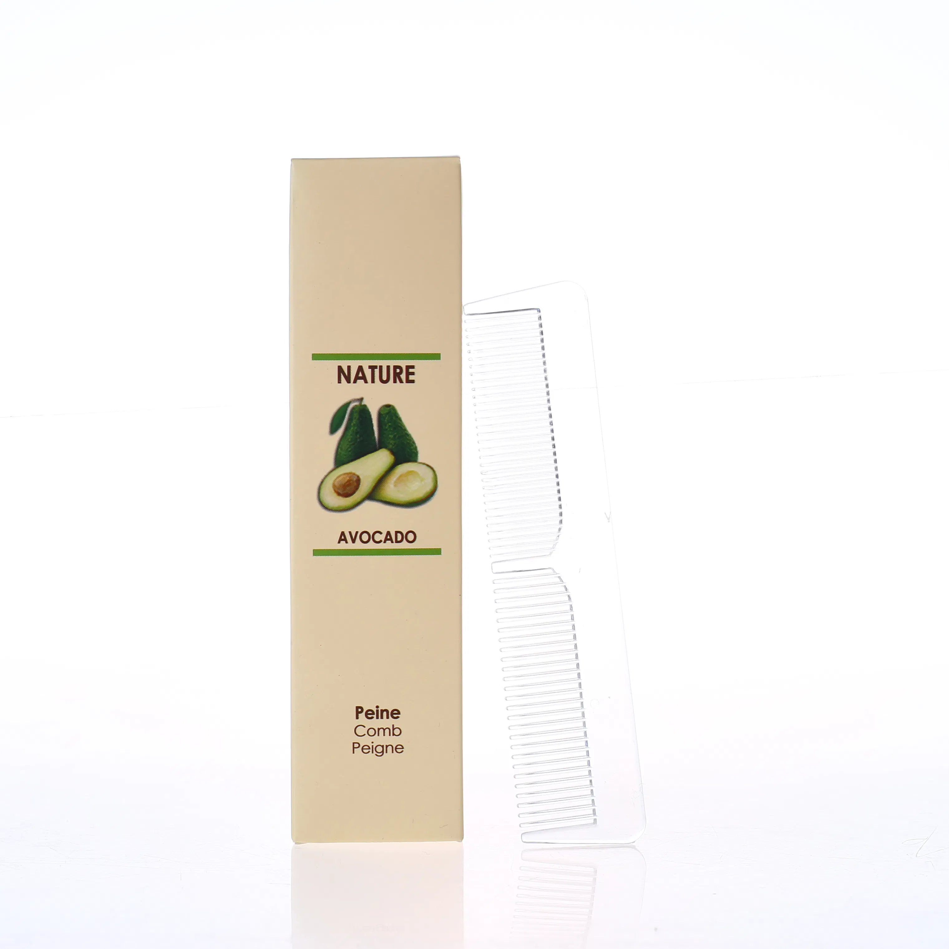 Eco Disposable Luxury Hair Brush for Hotels - Custom Bottle Material