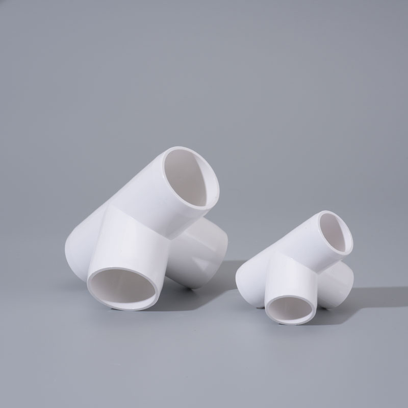 UPVC Plastic Rigid Cross Pipe Fitting for Water Treatment & Water Supply Systems