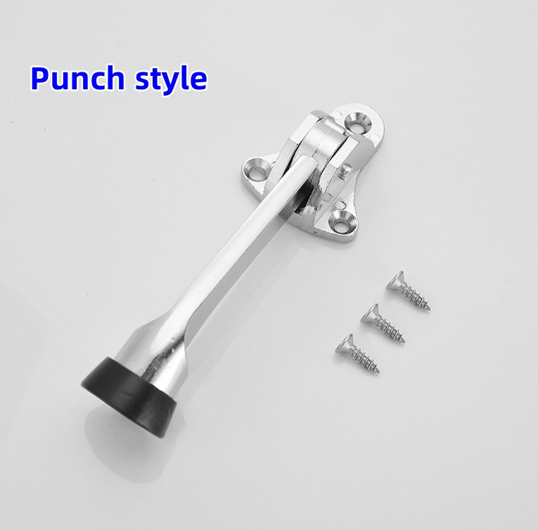 Factory Custom High Quality Wooden Door Zinc Alloy Horseshoe Shape Door Suction Stopper for Home Door Bolt