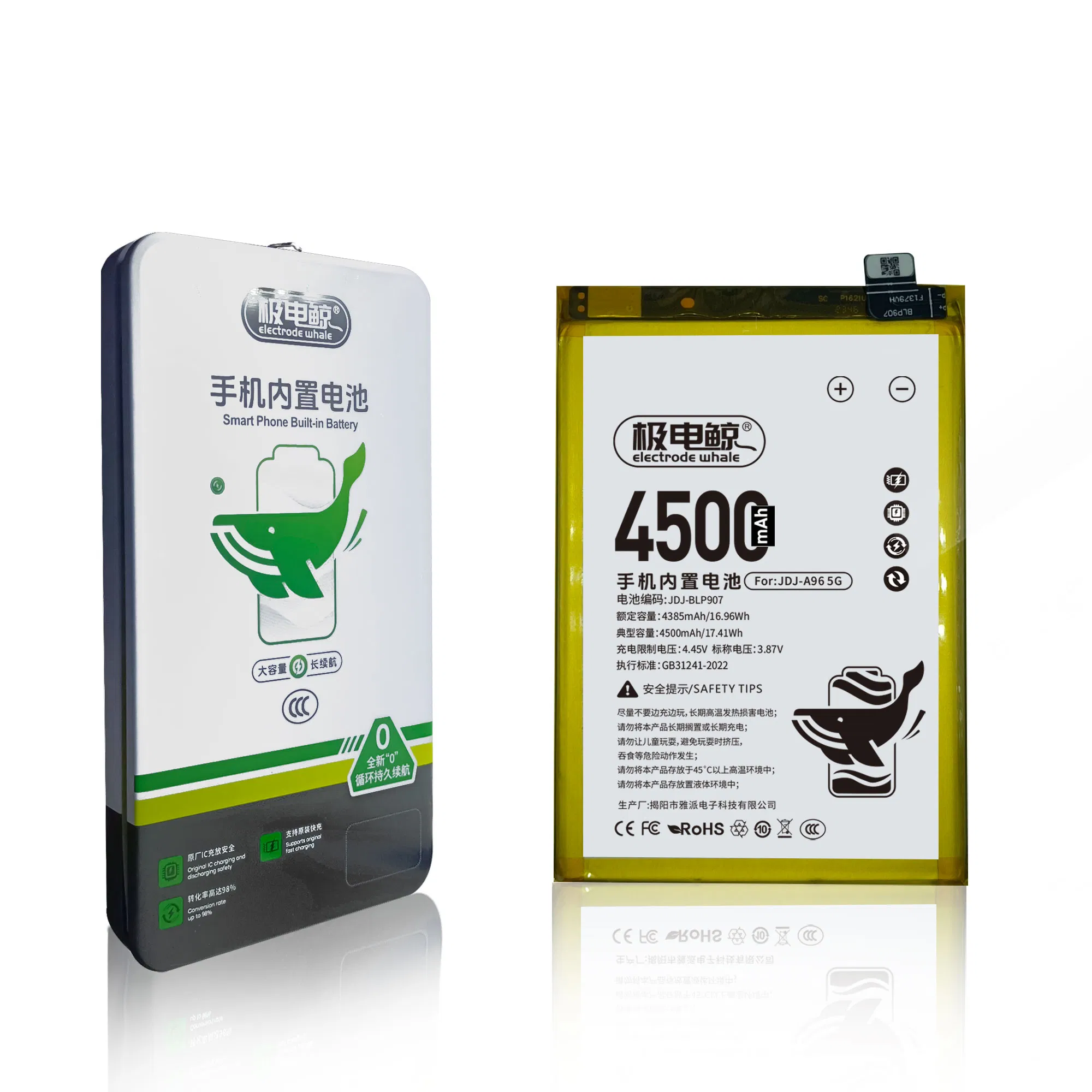 Аккумулятор для Oppo Reno 7SE (BLP895) 4500mAh