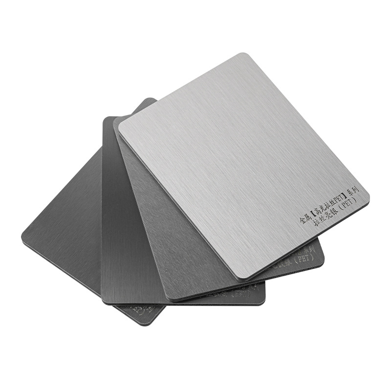 Charcoal Wood Grain Wall Cladding Bamboo Fiber Veneer Marble Slab for Interior