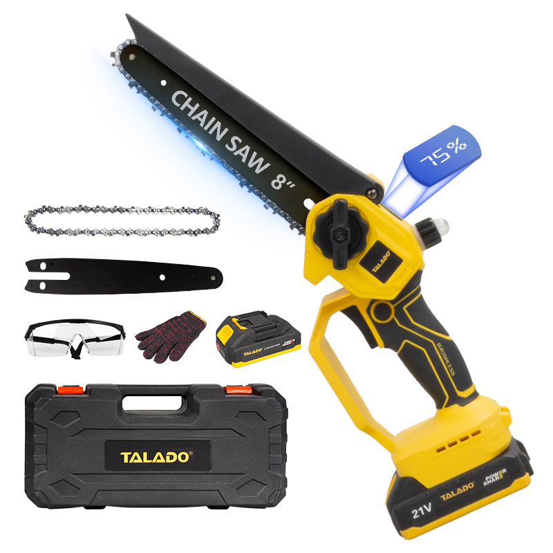 Safe Emergency Brake Chain Saw with Ergonomic Handle