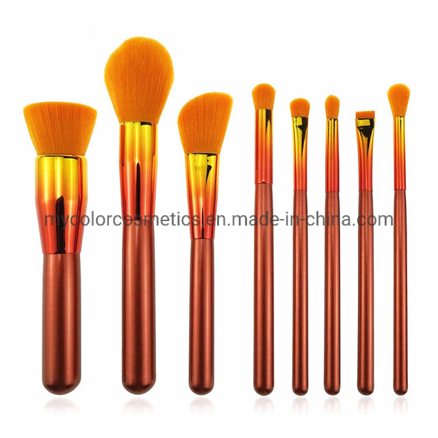 Shenzhen OEM ODM Cosmetics Brushes 8PCS Premimum Makeup Brush Set Tools