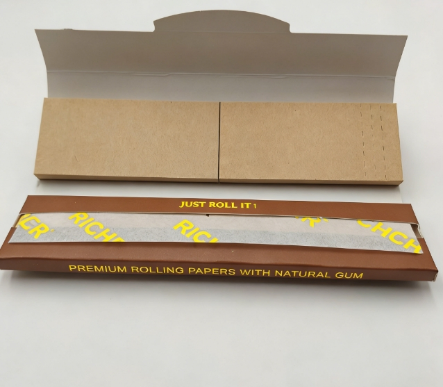 Premium Custom Brand with Tips Factory 100% Pure Organic H Emp Paper Smoking Accessories T Obacco Cigarette Smoking Papers Factory Wholesale Price Rolling Paper