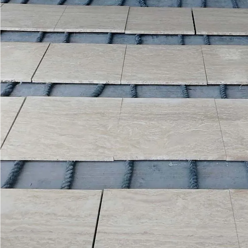 Yellow Travertine Tiles for Flooring Tiles