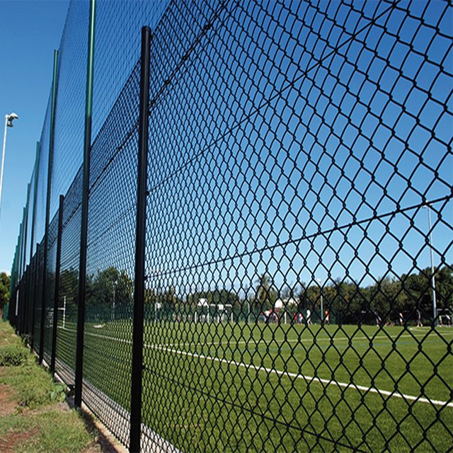 Customized 6 Feet High PVC Coated Cyclone Wire Mesh Chain Link Fence