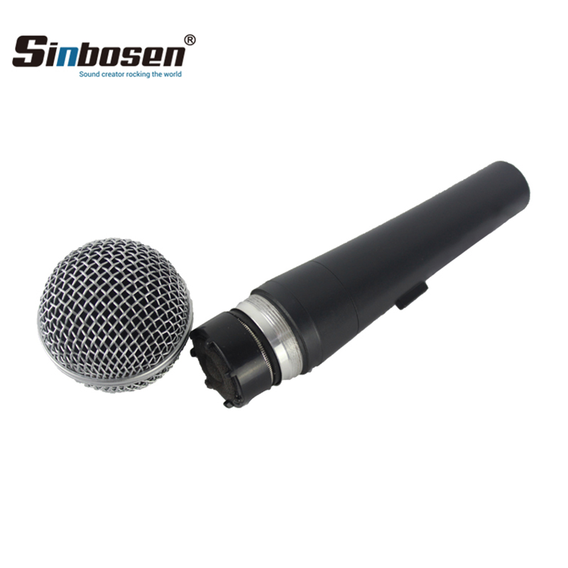 Sinbosen Radio Microphone Sm58 Wired Handheld Microphone Recording Studio Equipment Microphone