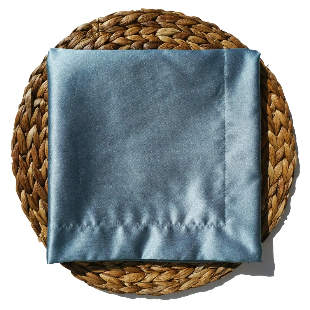 Bluestone Pure Satin for Napkin Cloths and Table Cloth for Luxe Events