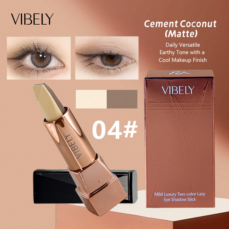Cosmetics Private Label Makeup Waterproof Vegan Shimmer Glitter Lazy Eye Shadow Stick
