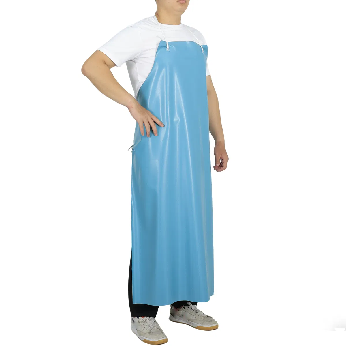 Food Processing Industry Heavy Duty PVC/TPU Chemical Resistant Apron Waterproof Rubber Apron
