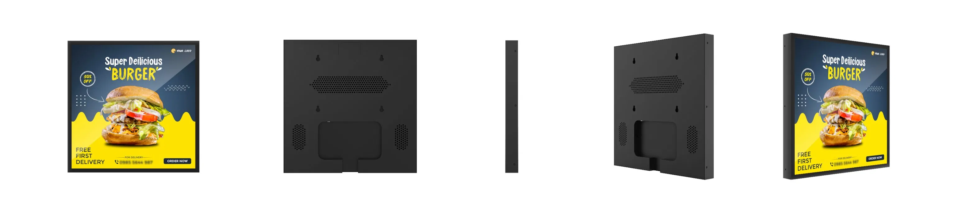 32-дюймовый квадратный рекламный дисплей Android