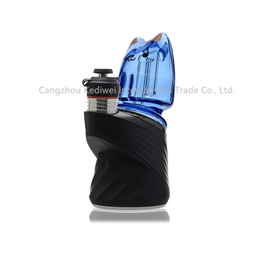 Puffco Peak PRO Attachment Glass Top Cat Design Glass Smoking Pipe