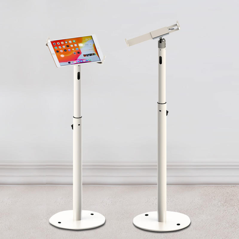 Telescopic Tube Tablet Floor Stand