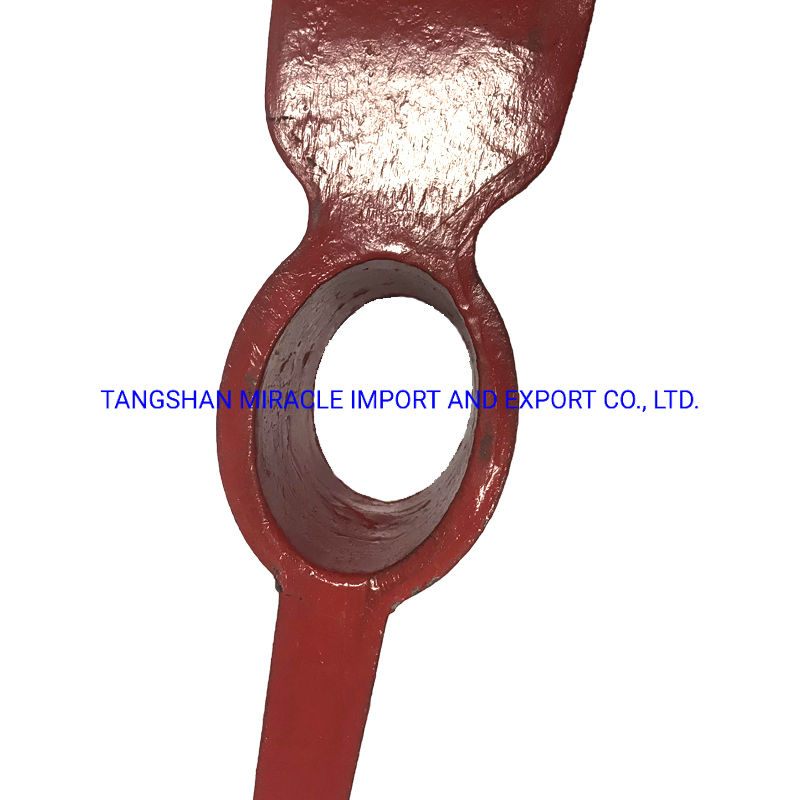 Railway Steel P406 Red Mattock Head Pickaxe for Tanzania