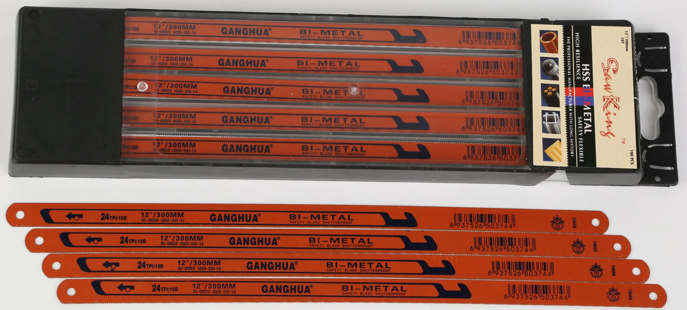 Bi-Metal Flexible Hacksaw Blade 12inch 300mm 18t 24t