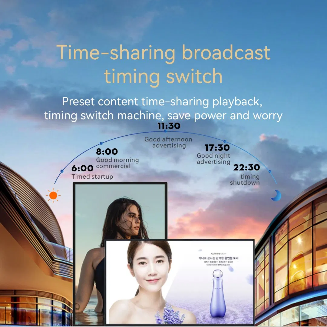 Android Tablet Display Advertising Restaurant Menu Display and Retail Business Panel Wall Mount Display Digital Signage