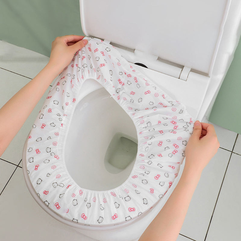 SJ Wholesale Double-Deck Thickened Non-Woven Fabric Travel Paper Disposable Toilet Seat Covers