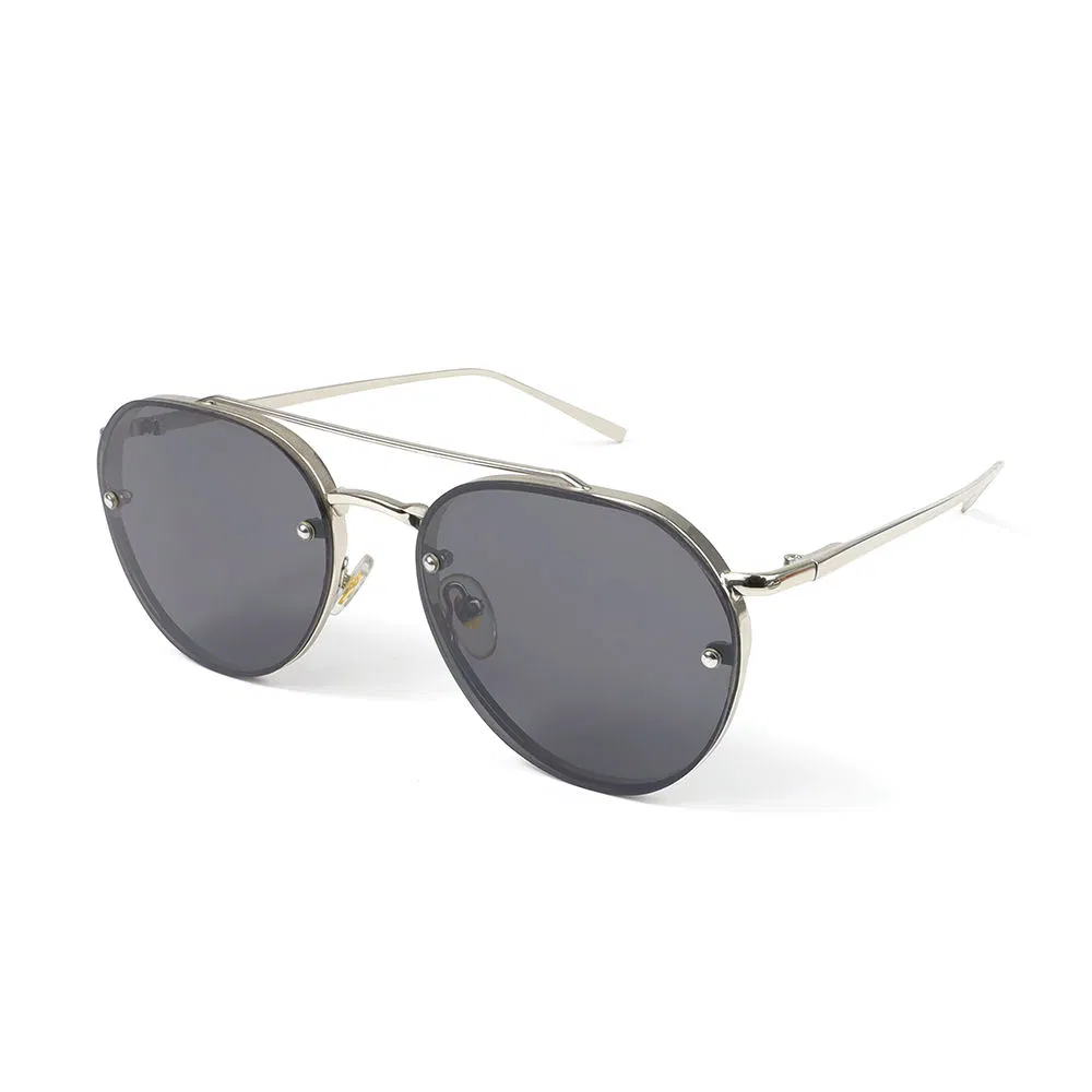 Custom Vintage Metal Polarized Sunglasses Unisex Gold Frame Fashion Pilot Style with UV400 Protection