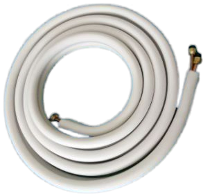 High Quality White Insulated Connecting Copper Pipe for Air Conditioner Parts