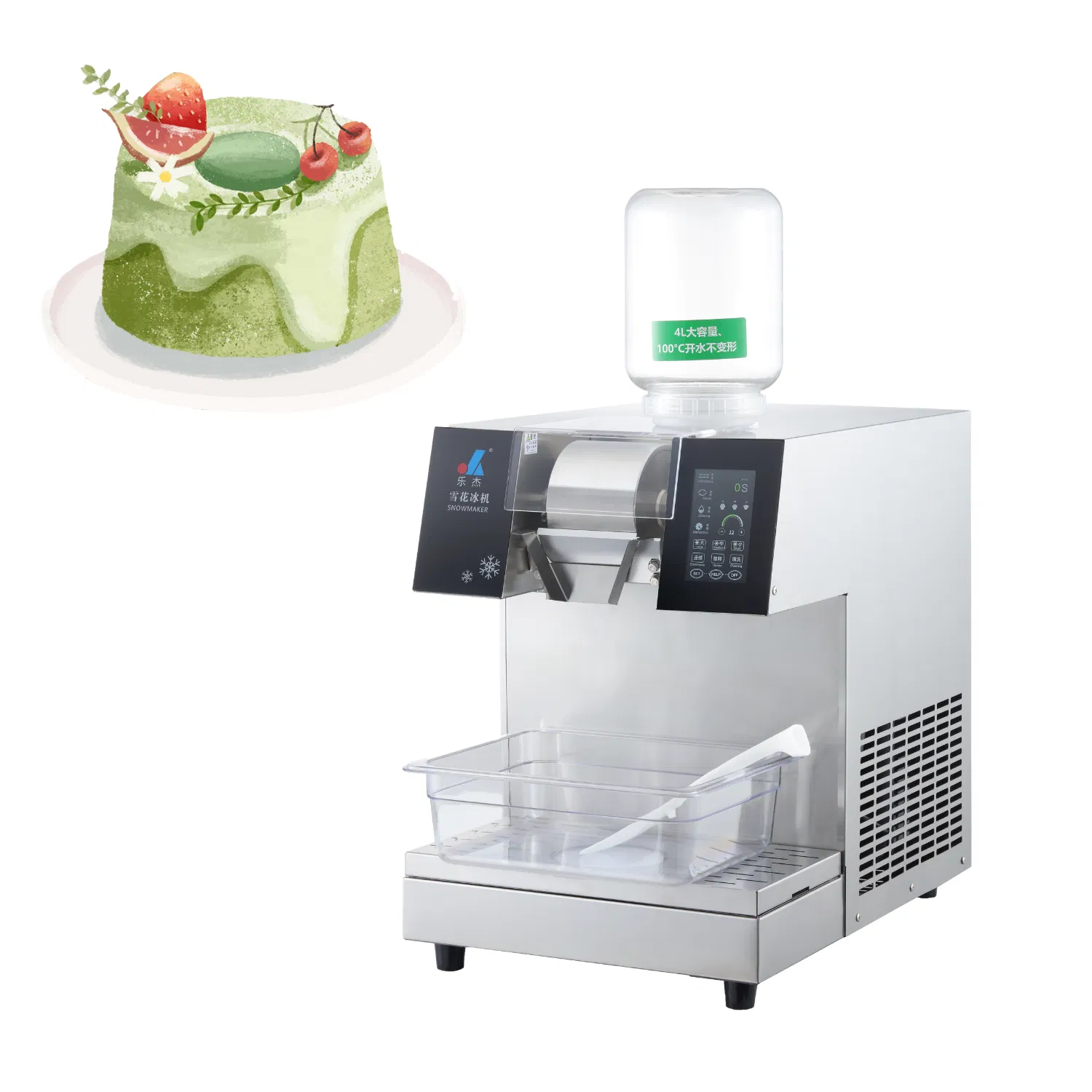 Electric Snowflake Ice Shaver for Delicious Bingsu Desserts