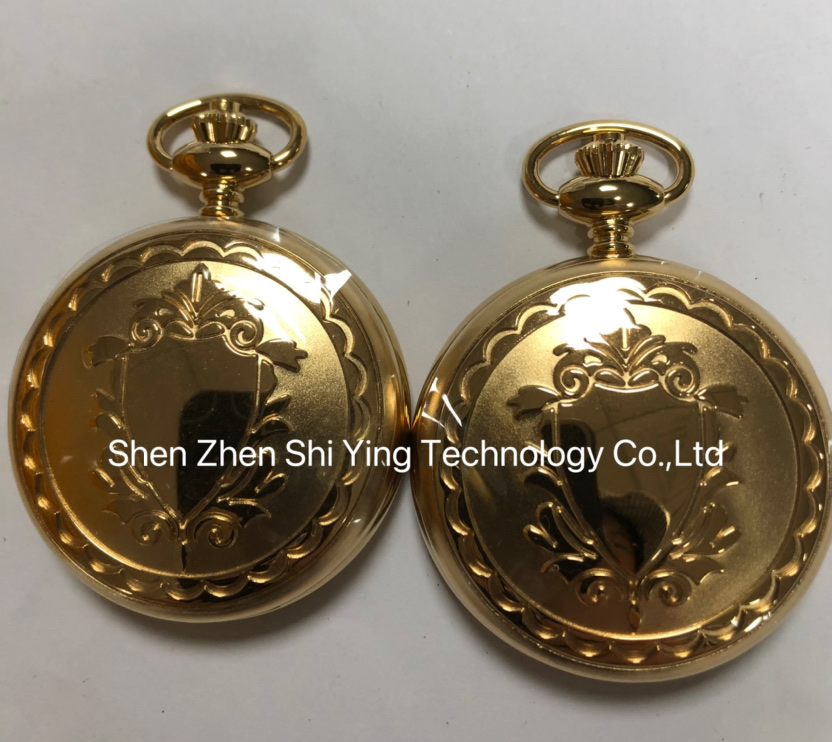 Custom Logo Men Best Quality Brass Pocket Watch with Japan Movt